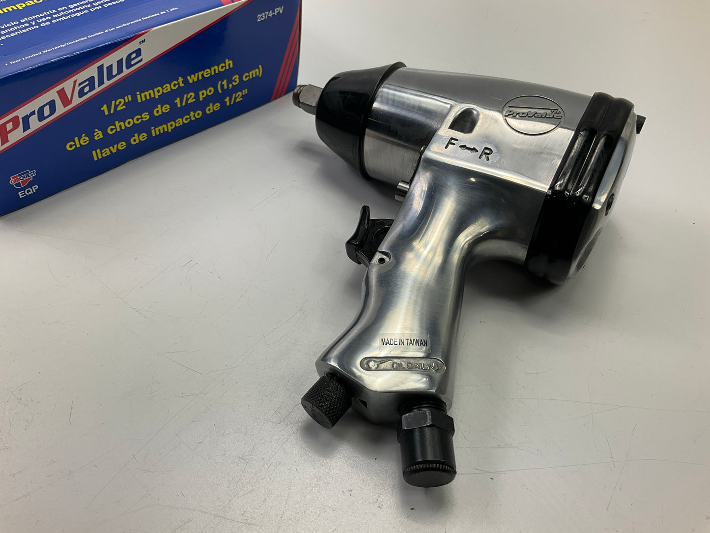 Carquest 2374-PV ProValue 2374 1/2'' Impact Wrench - 275 Ft Lbs Max Torque