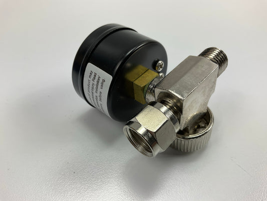 Carquest 2643-PV Air Adjust Valve Regulator W/ Gauge For HVLP Spray Gun