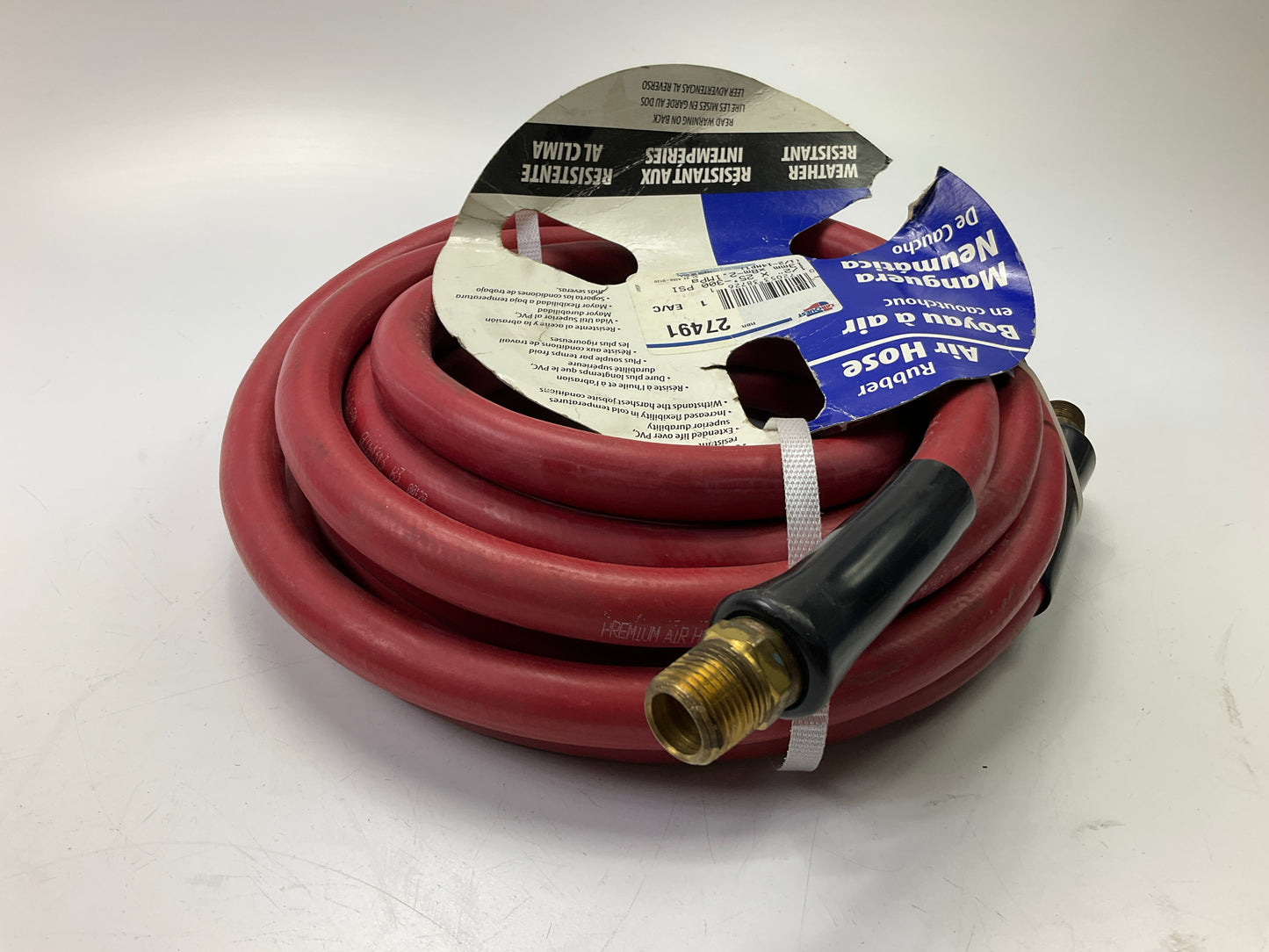 Carquest (by Gates) 27491 Air Tool Hose 1/2'' X 25 Feet, 300 PSI, Made In USA