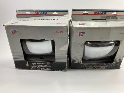 (2) Carquest By Grote 28393-5 Non-Heated Truck & Van Mirror Kits 5'' X 8'' CHROME