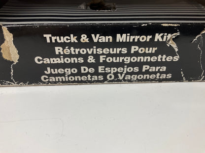 (2) Carquest By Grote 28393-5 Non-Heated Truck & Van Mirror Kits 5'' X 8'' CHROME
