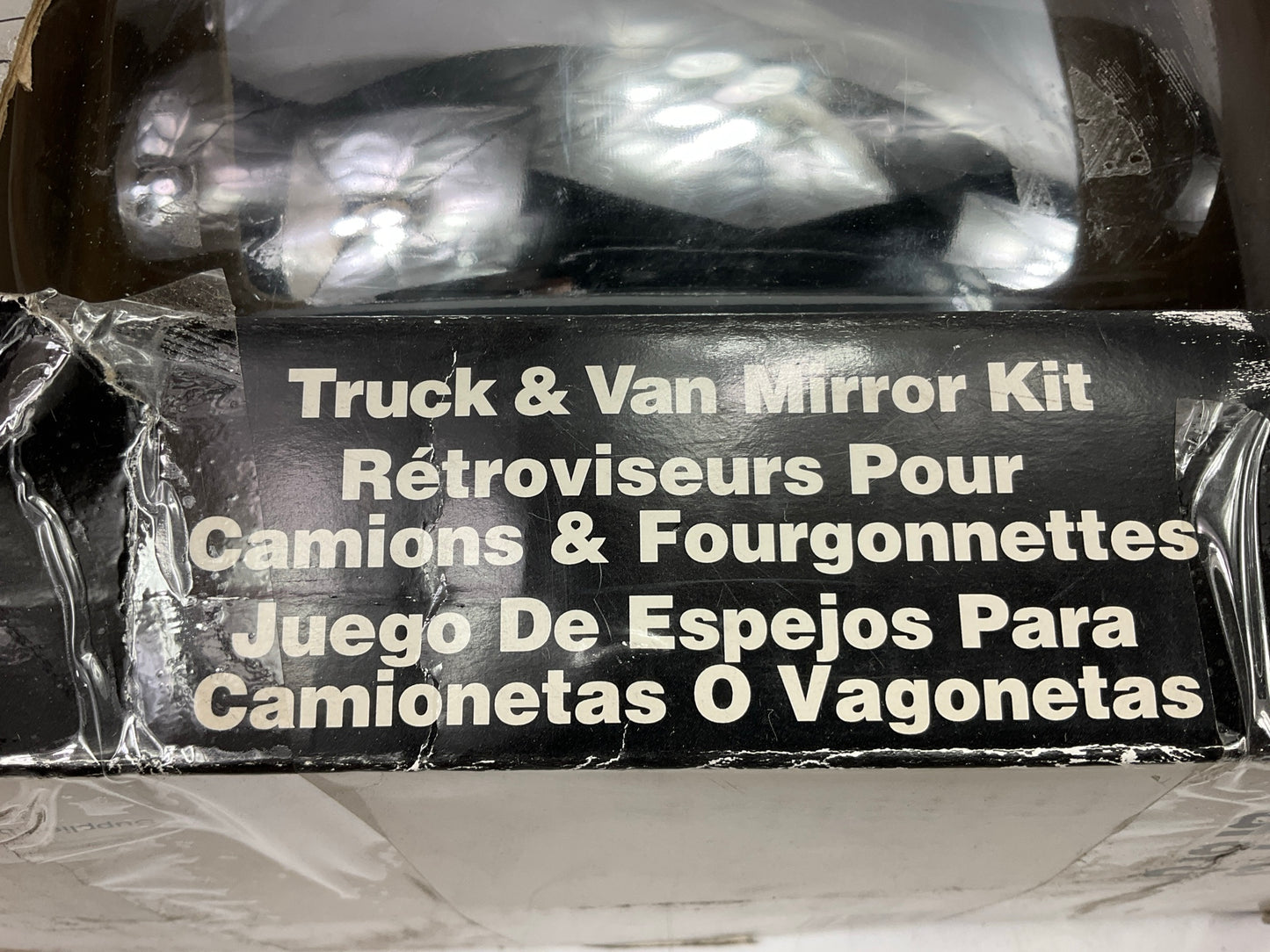 (2) Carquest By Grote 28393-5 Non-Heated Truck And Van Mirror Kit 5'' X 8'' CHROME
