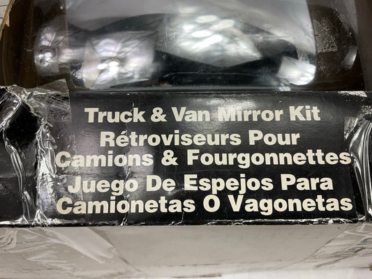(2) Carquest By Grote 28393-5 Non-Heated Truck And Van Mirror Kit 5'' X 8'' CHROME