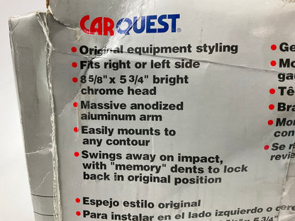 (2) Carquest By Grote 28393-5 Non-Heated Truck And Van Mirror Kit 5'' X 8'' CHROME