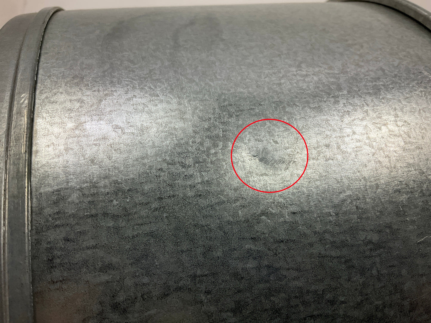 COSMETIC DAMAGE #2, SEE ACTUAL PHOTOS 30062 8-Quart Galvanized Tractor Funnel