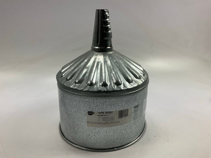 COSMETIC DAMAGE, SEE PHOTOS 30062 8-Quart Galvanized Tractor Funnel