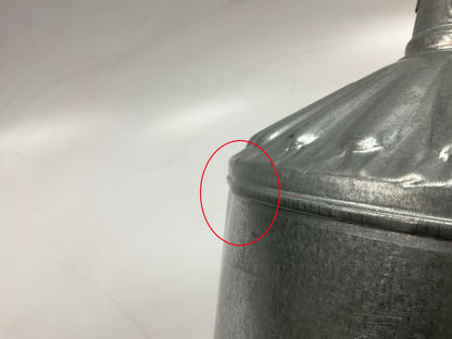 COSMETIC DAMAGE, SEE PHOTOS 30062 8-Quart Galvanized Tractor Funnel