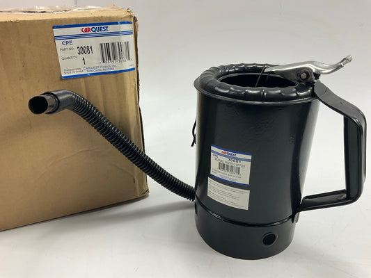 Carquest 30081 2 Quart Steel Measuring Container Can With Pour Spout