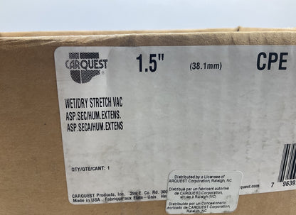 Carquest 30166 1.5'' Shop Vac Vacuum Hose, Stretch