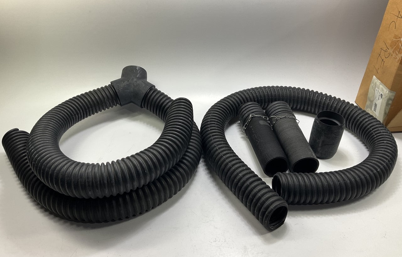 Carquest (Crushproof) DSS25 2-1/2'' Dual Service Station Vent Exhaust Hose Kit