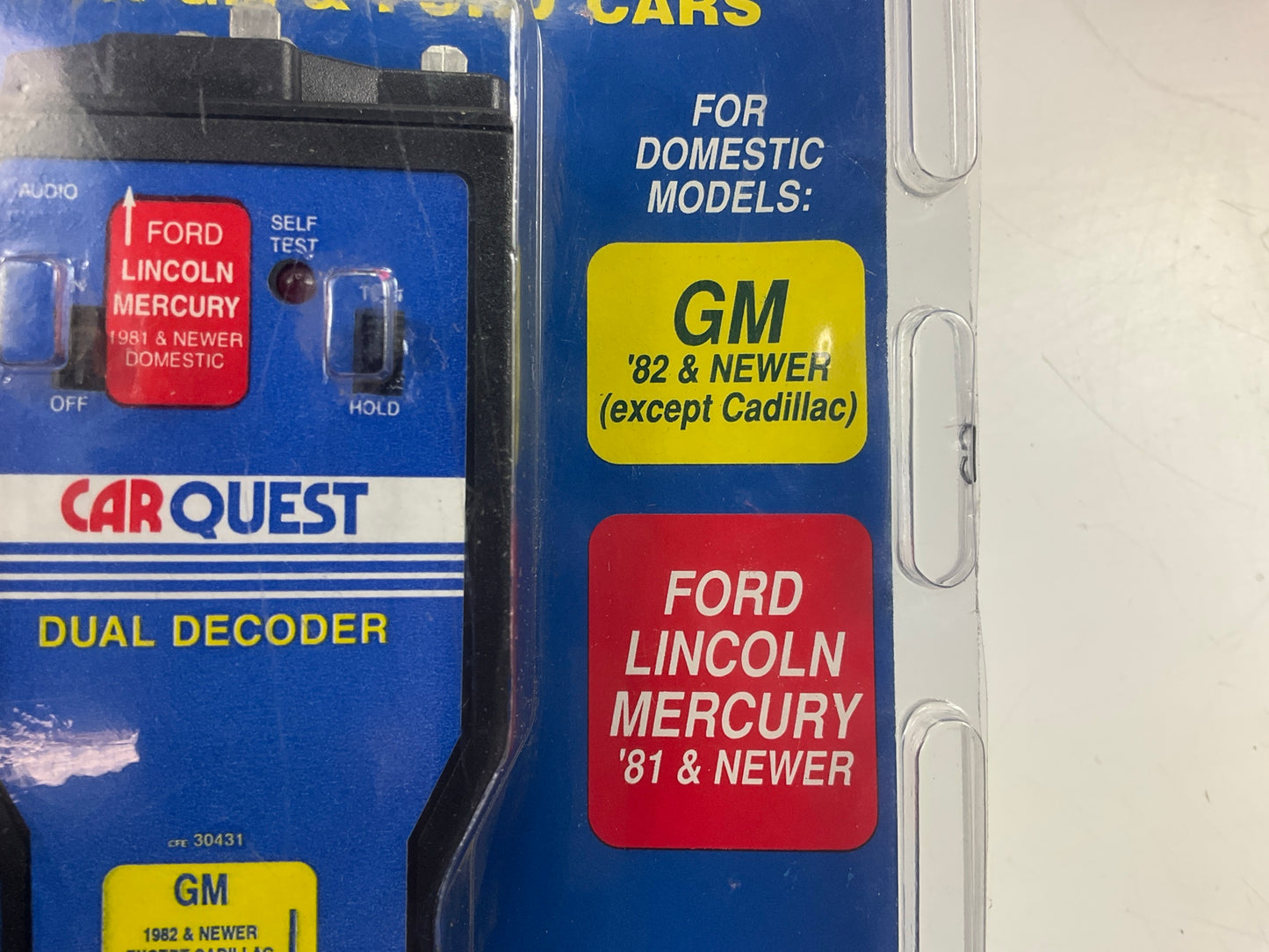 Carquest 30431 Dual Function Computer Decoder 1981-2022 Ford & 1982-2022 GM