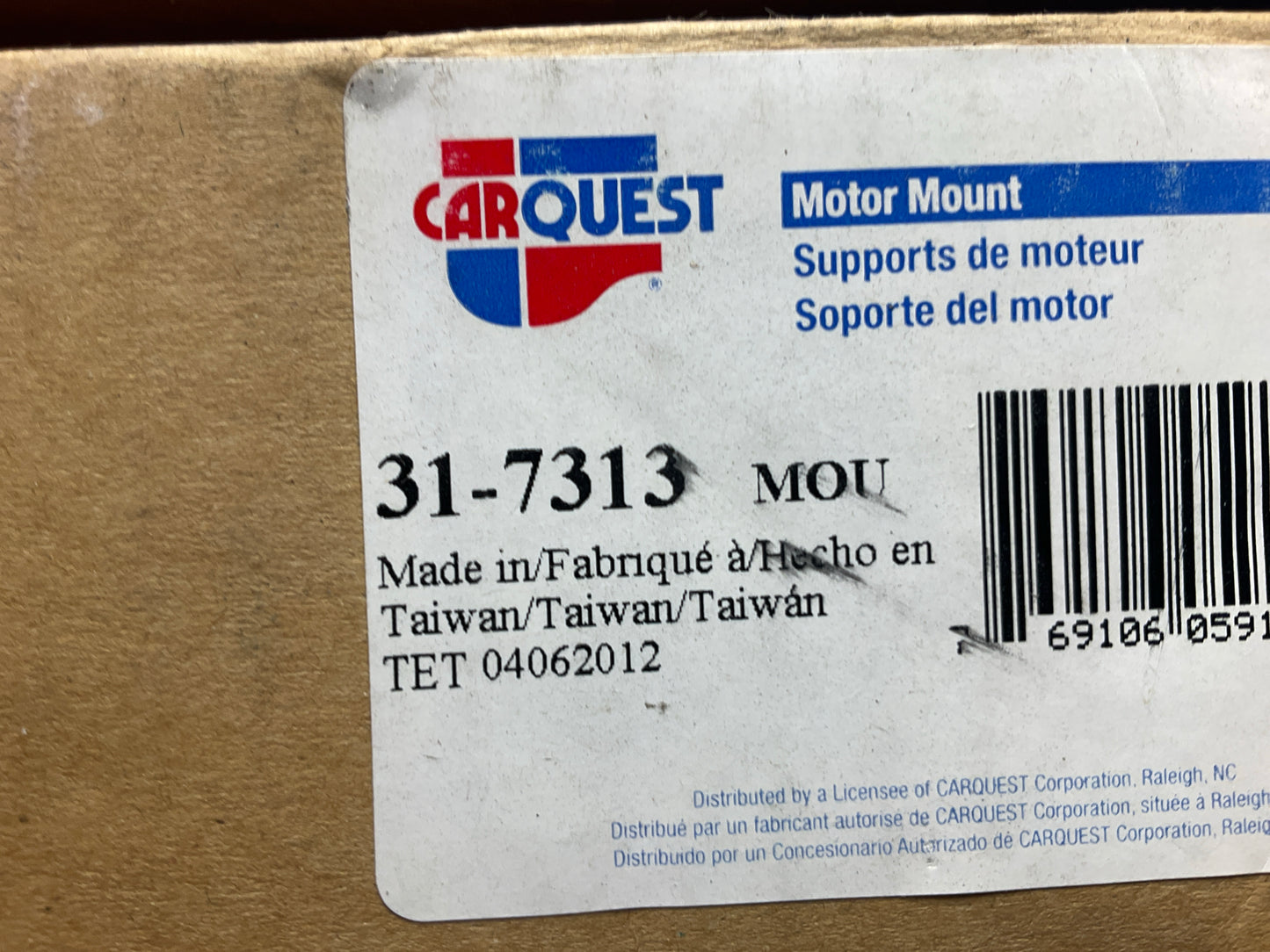 Carquest 31-7313 Automatic Transmission Mount For 1995-2001 Nissan Maxima