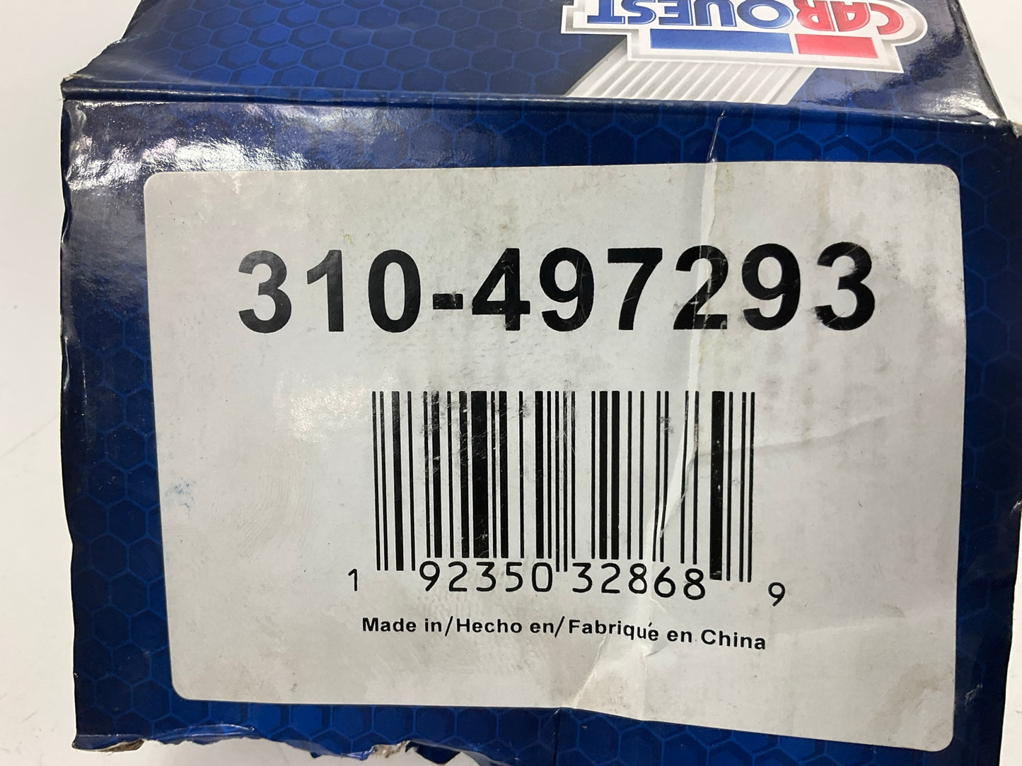 (2) Carquest 310-497293 Front Outer Steering Tie Rod End