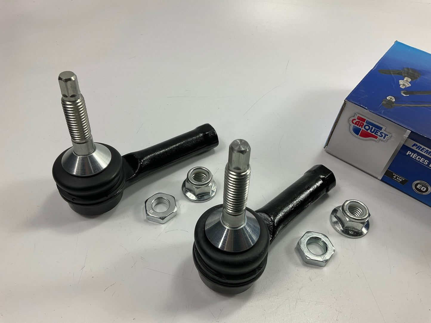 (2) Carquest 310-498329 Front Outer Steering Tie Rod End