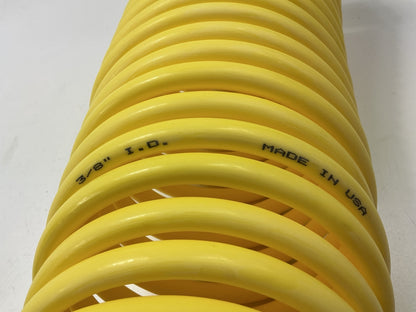 CARQUEST 31566 Nylon Coil Air Hose, 3/8'' X 50', 1/4'' NPT Swivel Fittings