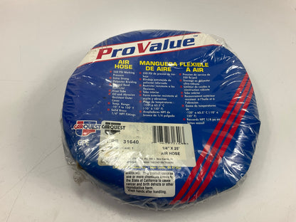 Carquest 31640 1/4''  X  25' Air Hose 350 PSI Working Pressure, 1/4'' NPT Fittings