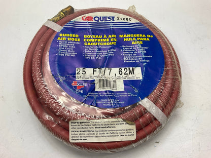 Carquest 31660 Rubber Air Hose, 25' Feet Long, 1/4'' ID, Made In USA
