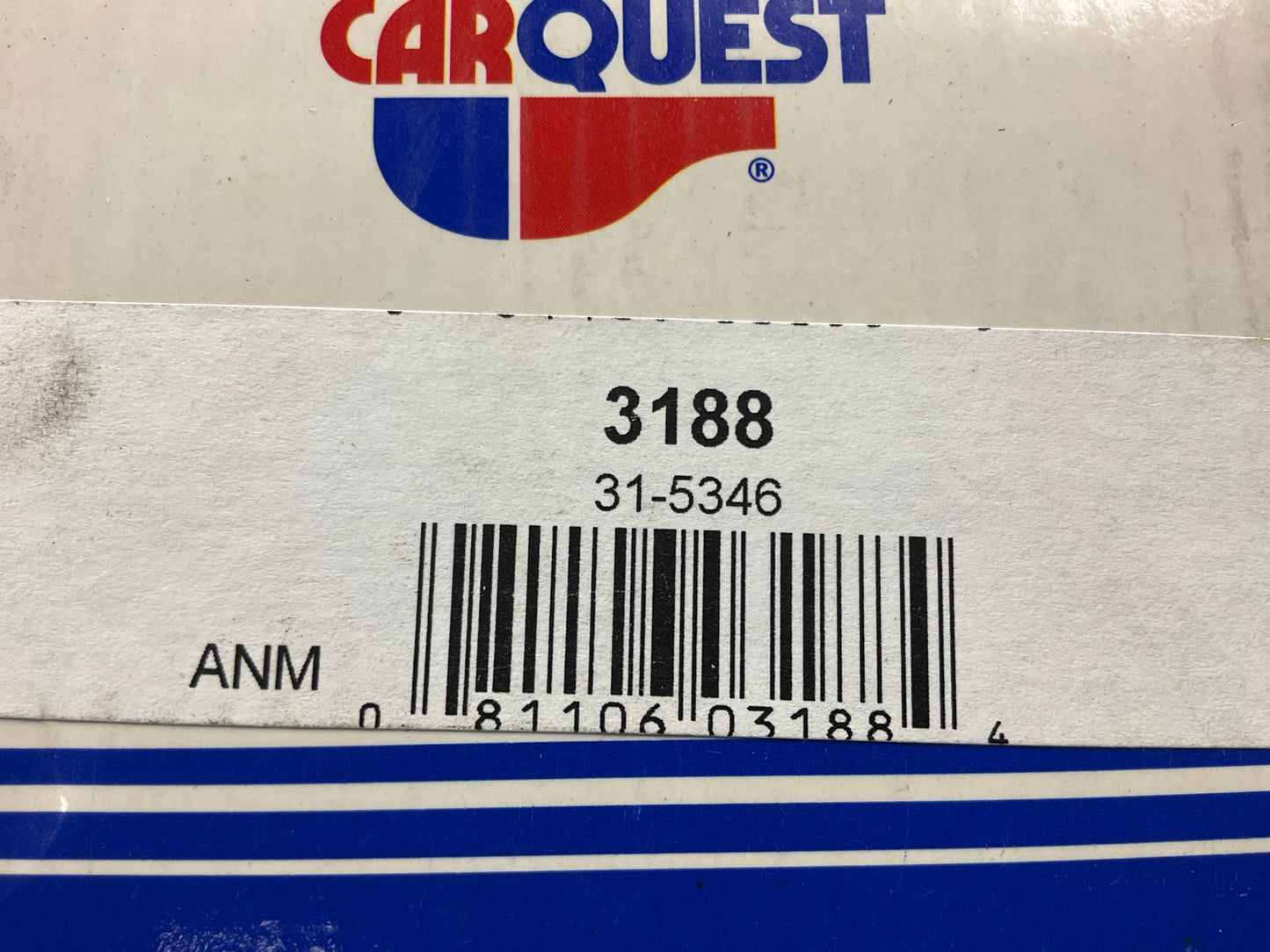 Carquest 3188 Rear Transmission Mount For 2000-2001 Jeep Cherokee 4.0L