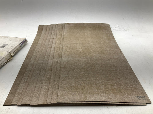 (9) Sheets - Victor Reinz 32609 Cork Rubber Gasket Material - 36'' X 18'' X 1/8''