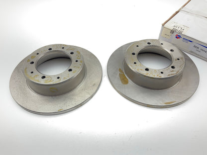 (2) Carquest 34049 Rear Brake Rotors For 1994-1998 Land Rover Discovery