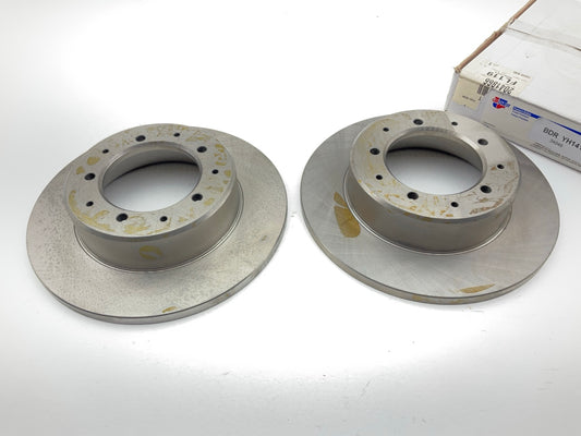 (2) Carquest 34049 Rear Brake Rotors For 1994-1998 Land Rover Discovery