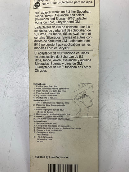 Carquest (Made By Lisle) 34750 Low Profile Fuel Line Disconnect Tool Set