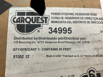 Carquest 34995 Premium 3/8'' ID Power Steering Return Hose