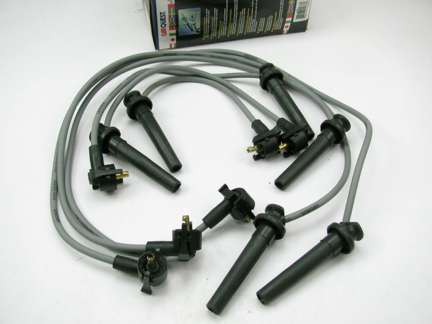 Carquest 35-6004 Ignition Spark Plug Wire Set 1995-2000 Ford Mercury 2.5L-V6