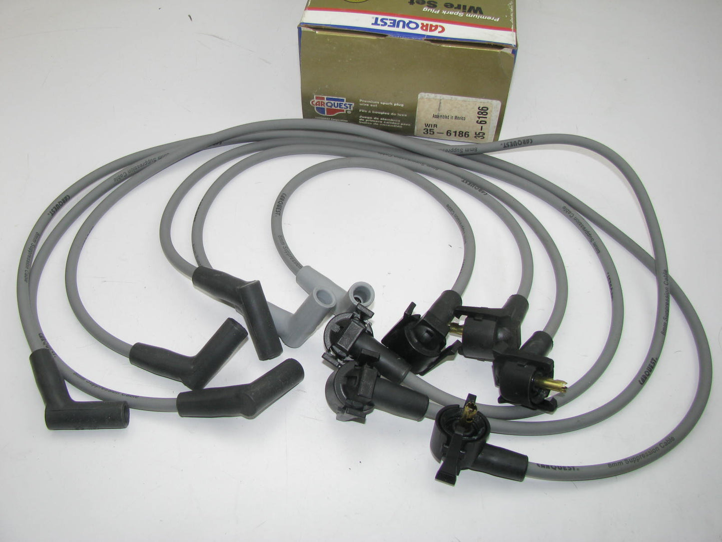 Carquest 35-6186 Ignition Spark Plug Wire Set 1999-2000 Ford Windstar 3.8L-V6