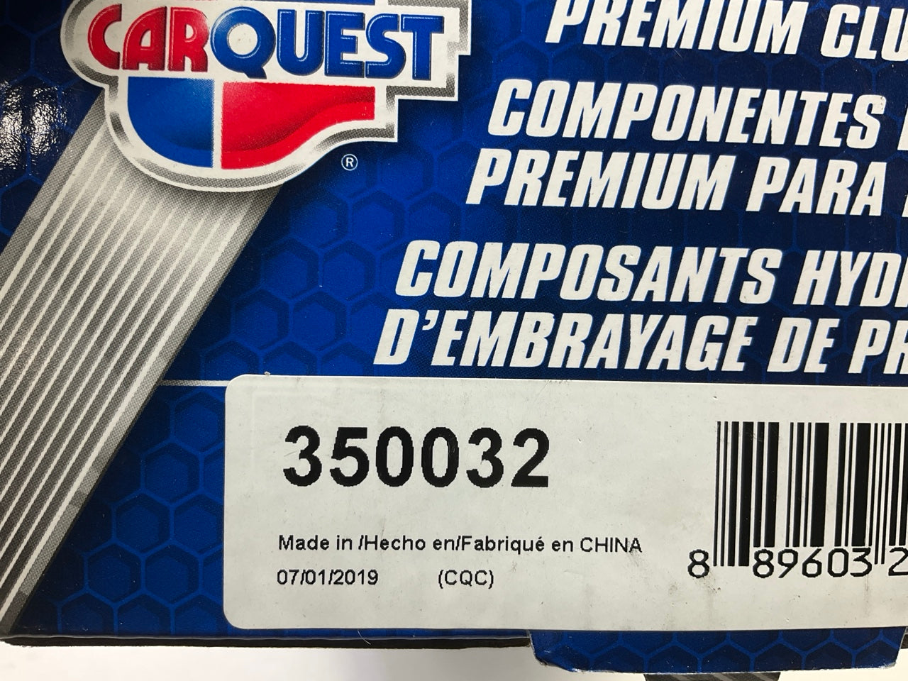 Missing Push Rod - Carquest 350032 Clutch Master Cylinder