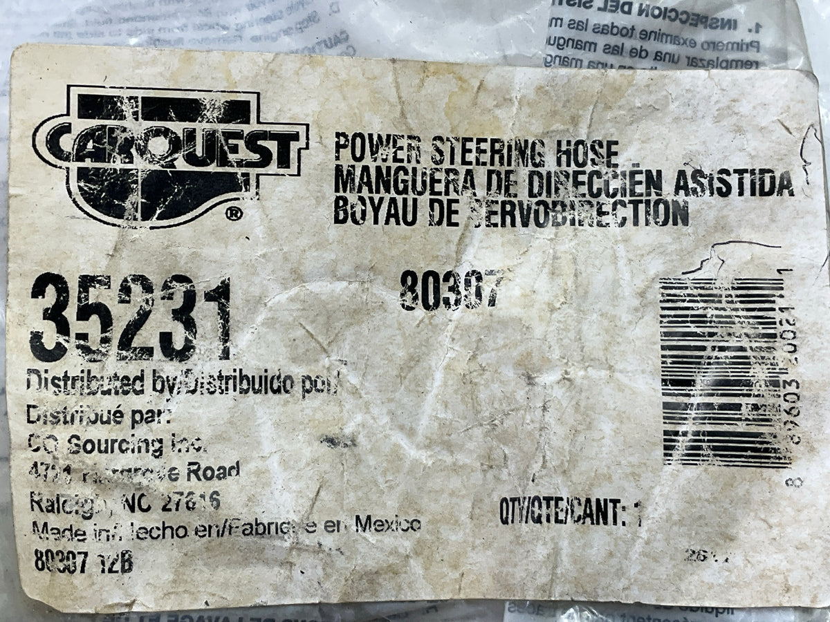 Carquest 35231 Power Steering Pressure Line Hose