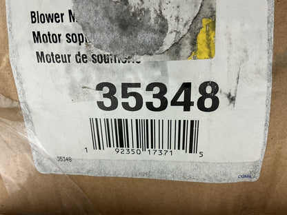 Carquest 35348 HVAC Blower Motor Without Wheel - Rear