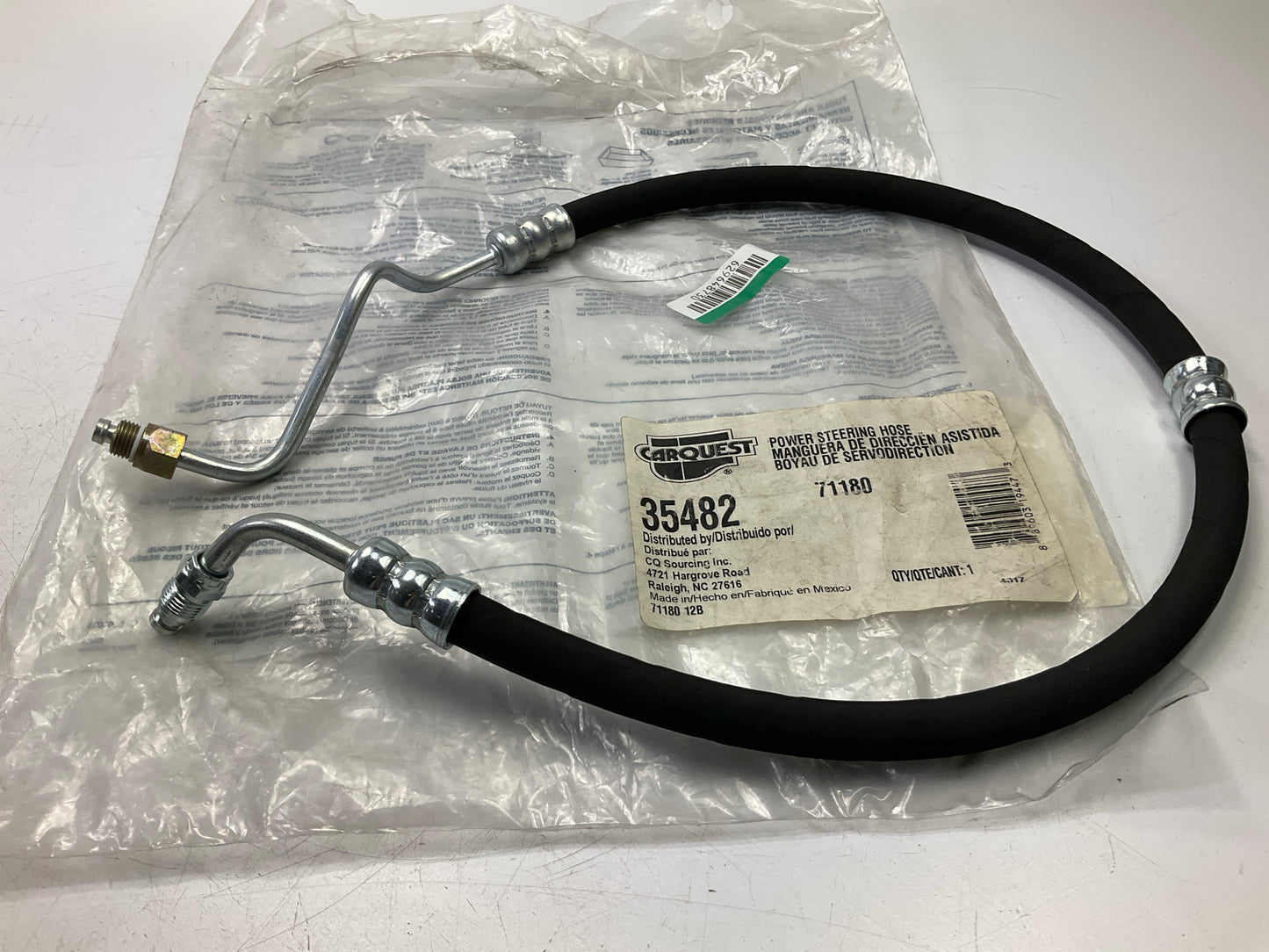 Carquest 35482 Power Steering Pressure Line Hose Assembly