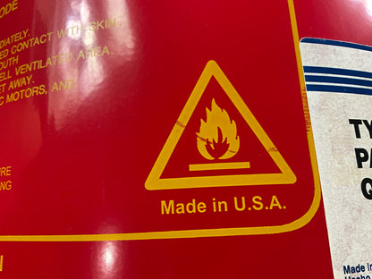 Eagle UI-50 S Type I Steel Red Safety Gas Fuel Can 5-Gallon Capacity Made In USA