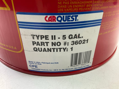 MISSING THE SPOT, DENTED Eagle U2-51-S 5 Gallon Type II Safety Gas Can