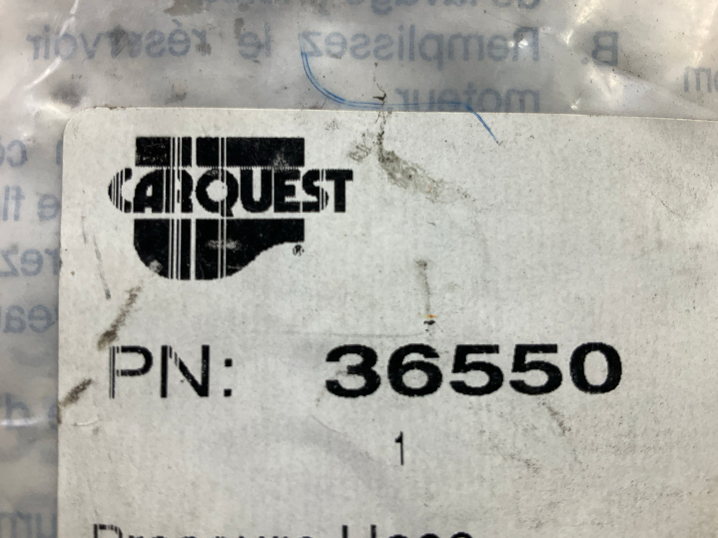 Carquest 36550 Power Steering Pressure Line Hose Assembly