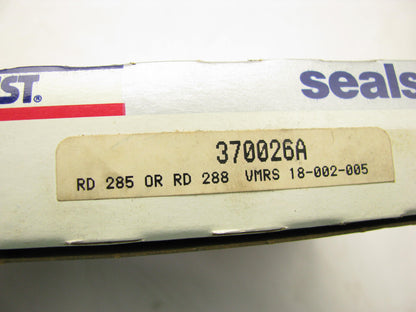 (2) Carquest 370026A Trailer Axle Wheel Oil Seals - 6.014'' OD X 4.635'' ID