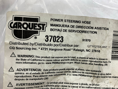 Carquest 37023 Power Steering Pressure Hose (Pump To Gear)