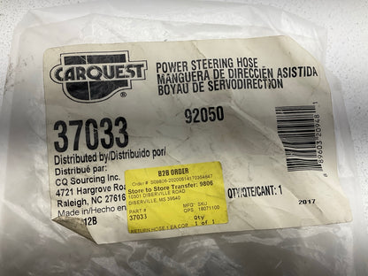 Carquest 37033 Power Steering Return Line Hose