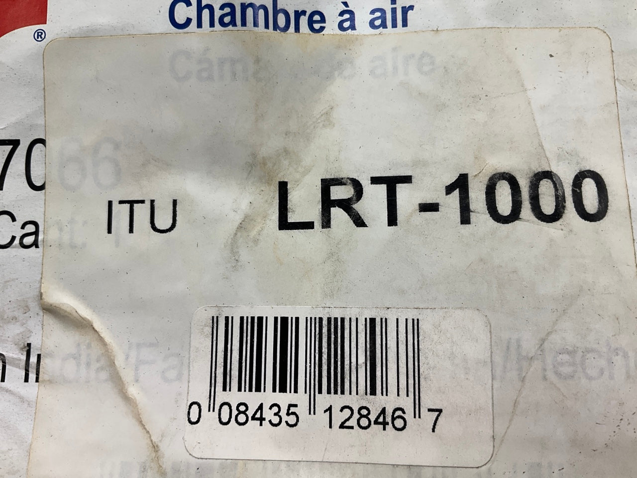 CARQUEST LRT-1000 Black 1000R-20 12/80R-20 W/ TR-78 Valve Stem Radial Tire Tube
