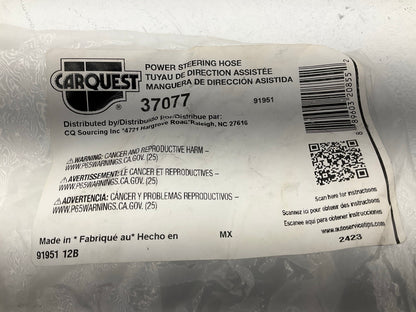 Carquest 37077 Power Steering Return Line Hose