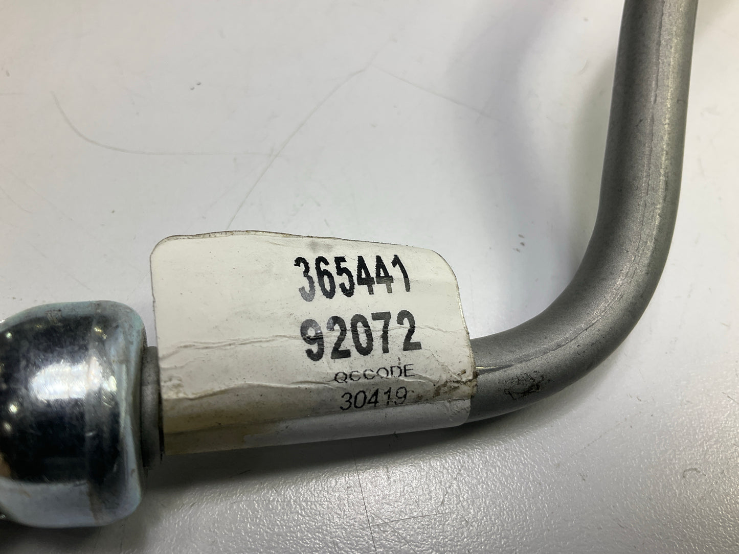 MISSING YELLOW CAP & WASHERS - Carquest 37146 Power Steering Pressure Line Hose