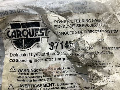 MISSING YELLOW CAP & WASHERS - Carquest 37146 Power Steering Pressure Line Hose