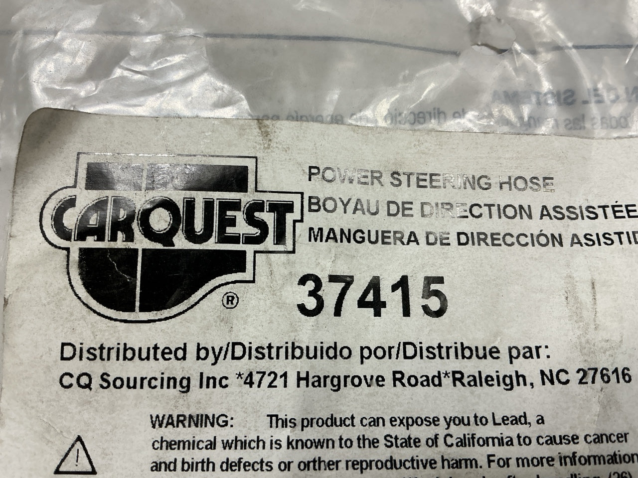 Carquest 37415 Power Steering Pressure Line Hose Assembly