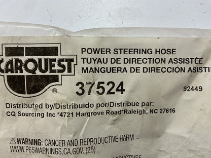 Carquest 37524 From Gear Power Steering Return Line Hose
