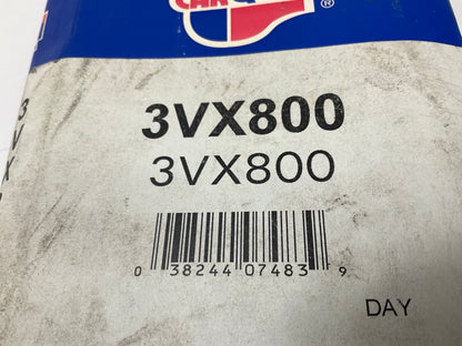 Carquest (By Gates) 3VX800 Industrial Cogged Accessory Drive Belt - 3/8'' X 80''