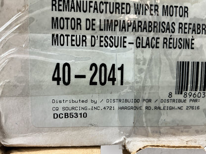 Carquest 40-2041 Rear Windshield Wiper Motor For 2000-2008 Ford Focus
