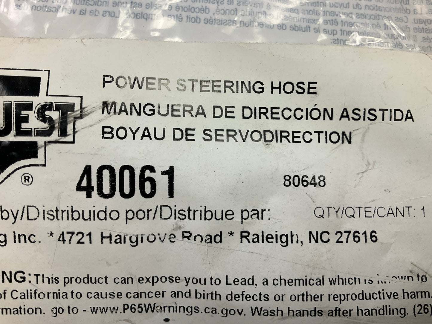 Carquest 40061 Power Steering Pressure Hose For 2003-2007 Nissan Murano