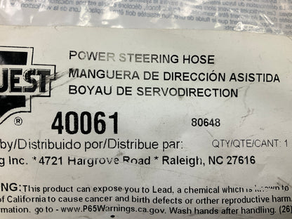 Carquest 40061 Power Steering Pressure Hose For 2003-2007 Nissan Murano