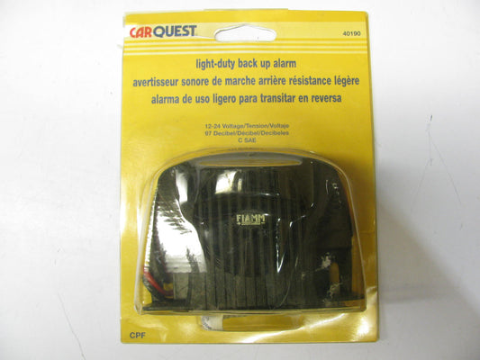 Carquest 40190 LIGHT DUTY BACK UP ALARM 12-24V - Fiam 97 Db Backup Reverse Alarm